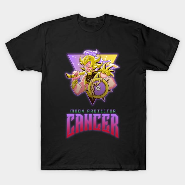 Moon Protector Cancer T-Shirt by John Byrne